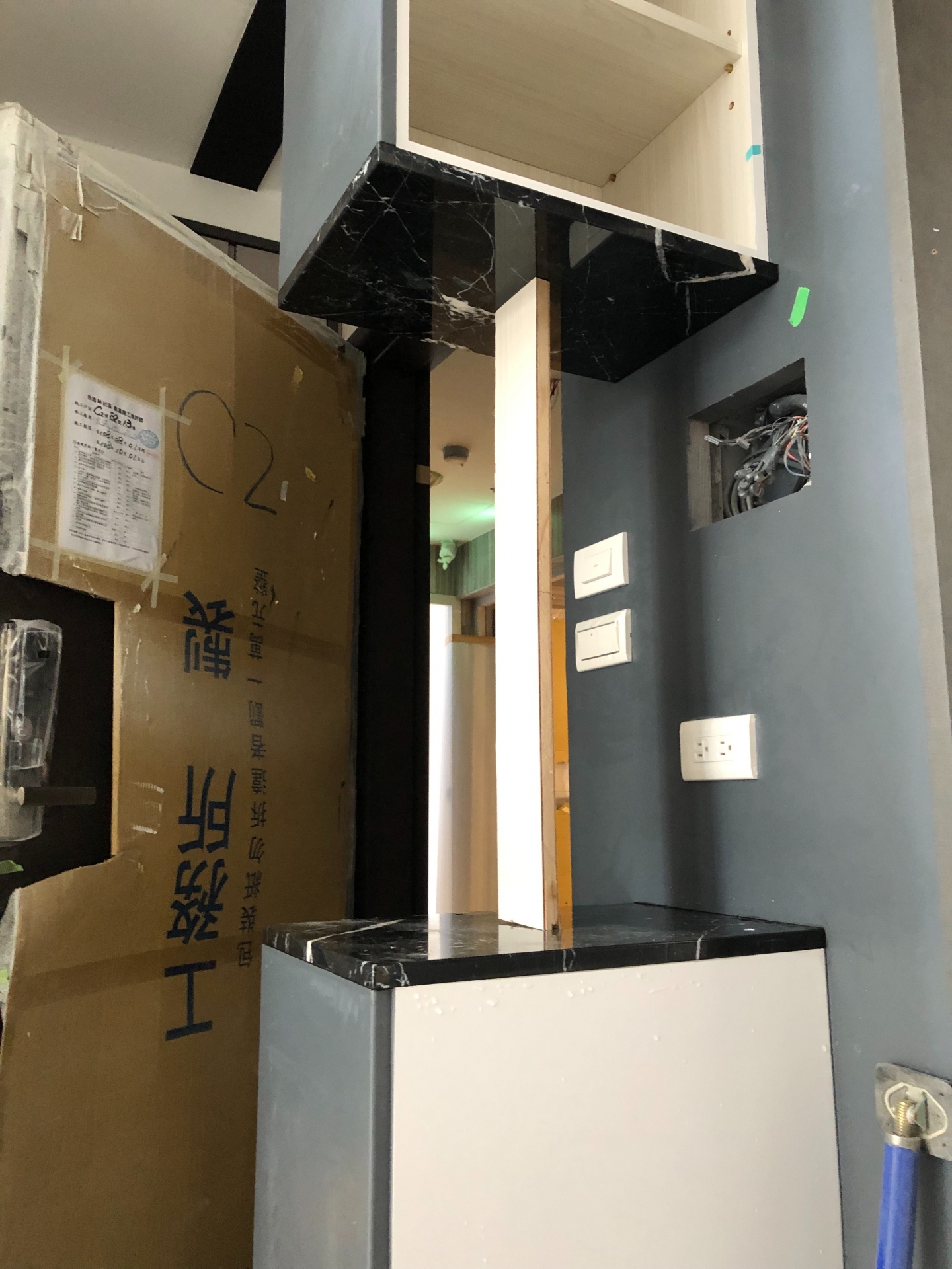 印度黑-玄關檯面(上)